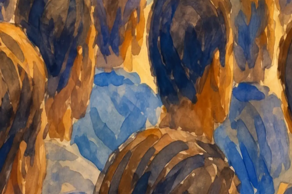 Dividing Line - close-up detail
