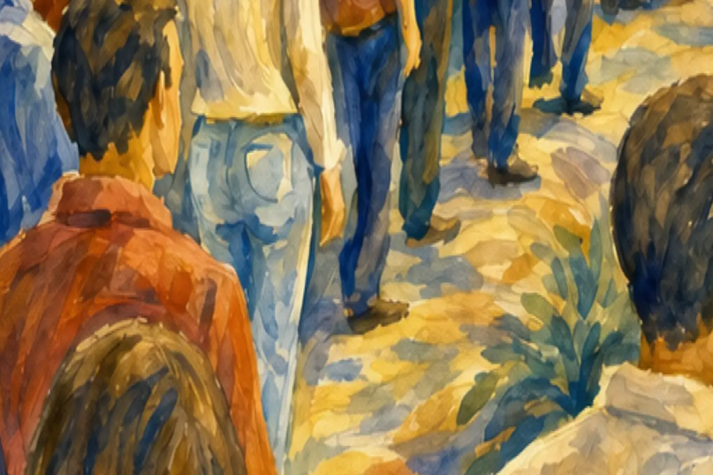 Election Day - close-up detail