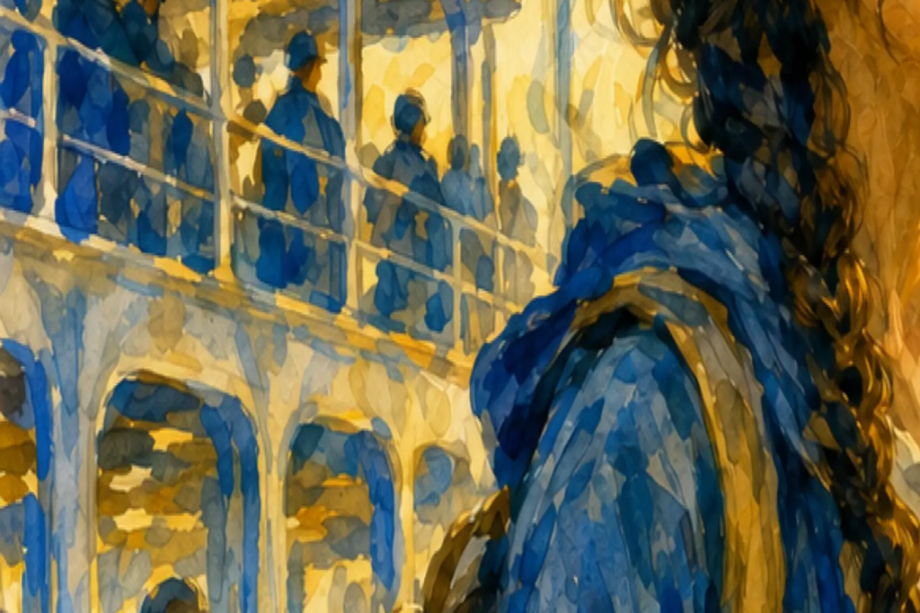Tomorrow Begins Here - close-up detail