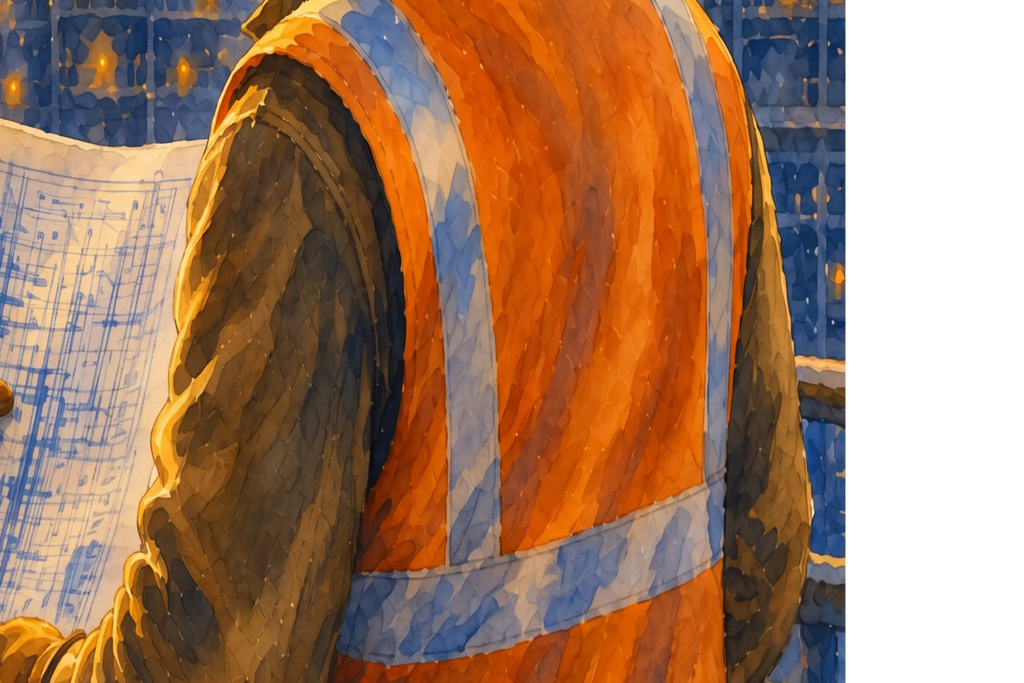 The Blueprint - close-up detail