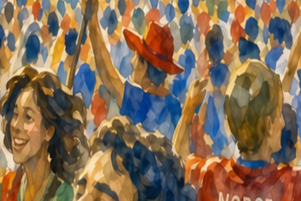 Joy Without Borders - close-up detail