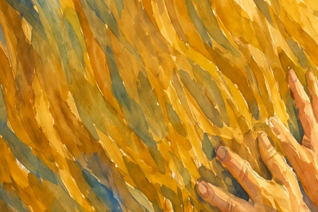 Harvest Lesson - close-up detail